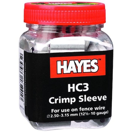 Hayes Hayes 808209 10 - 12 Gauge HC3 Crimp; Silver; Pack of 50 808209